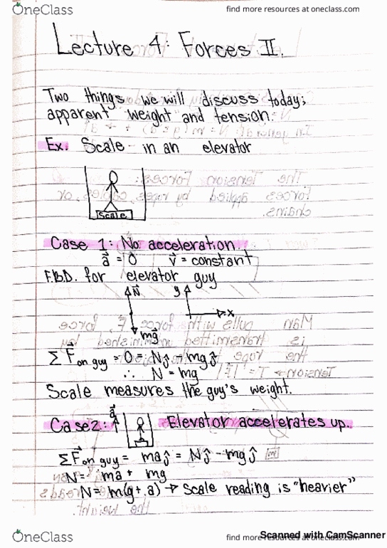 PHYC 1190 Lecture 4: Forces II thumbnail