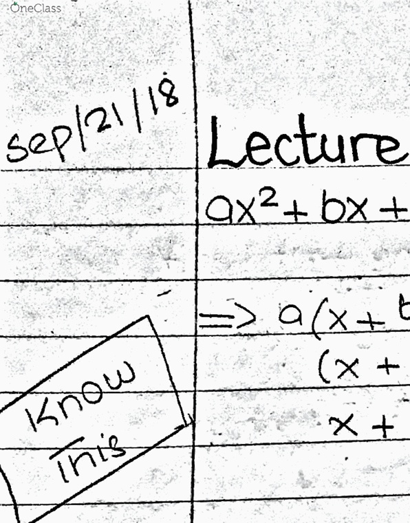 MATH109 Lecture 7: lecture 5 cover image