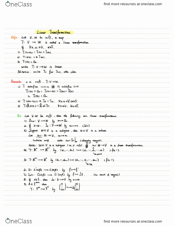 MATH 115AH Lecture Notes - Lecture 5: If And Only If, Craps, Surjective Function thumbnail
