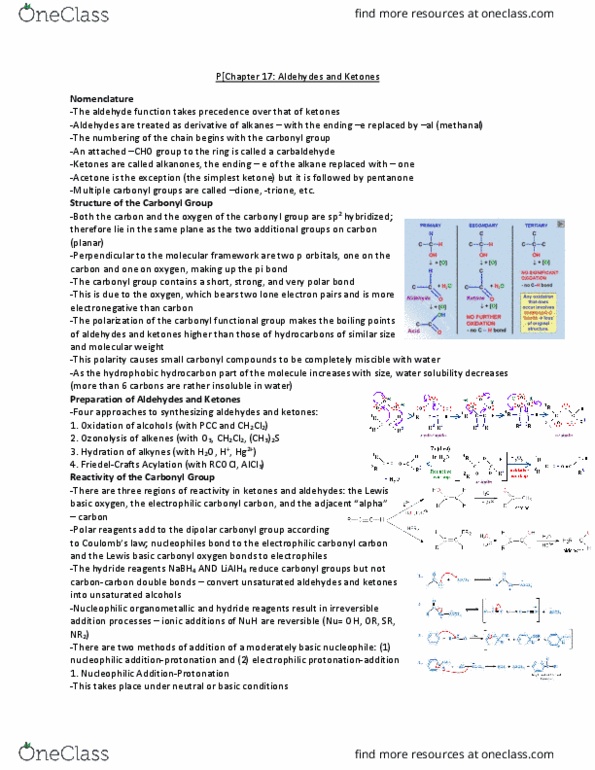 CHEM 0320 Lecture Notes - Lecture 2: Lone Pair, Lewis Acids And Bases, Chemical Polarity thumbnail