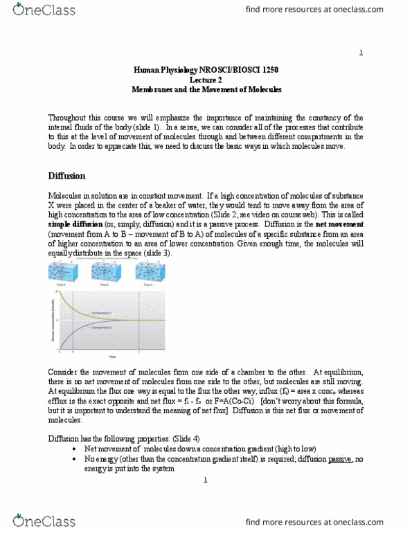 BIOSC 1250 Lecture Notes - Lecture 2: Hydrolysis, Sodium Chloride, Organelle thumbnail