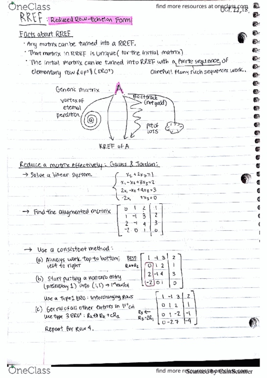 Mathematics 1229A/B Lecture 16: RREFs thumbnail