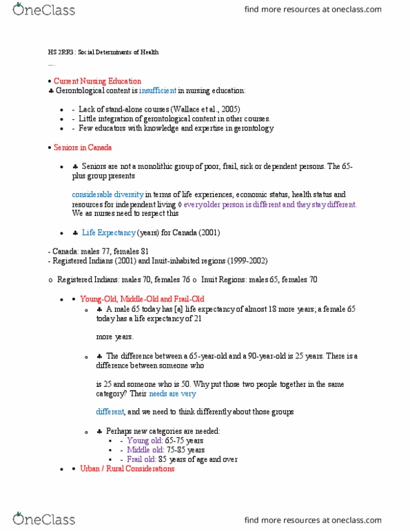 HTHSCI 2RR3 Lecture Notes - Lecture 12: Indian Register, Rheumatoid Arthritis thumbnail