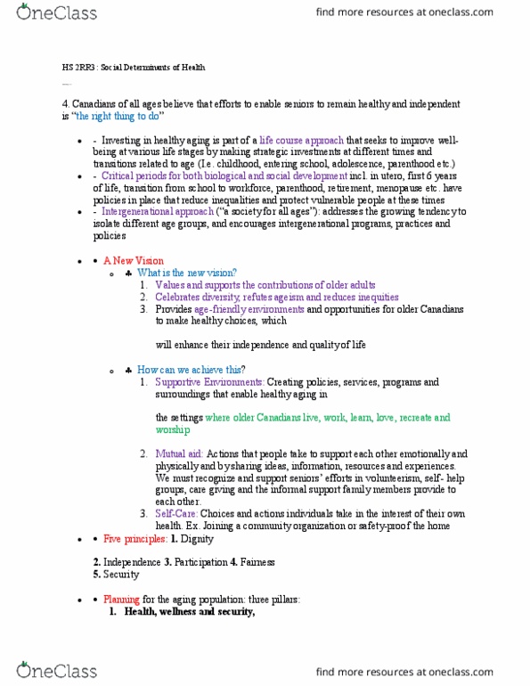 HTHSCI 2RR3 Lecture Notes - Lecture 17: Ageism, Menopause, Fall Prevention thumbnail