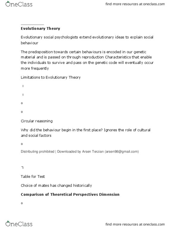 SOCPSY 1Z03 Lecture Notes - Lecture 7: Circular Reasoning thumbnail