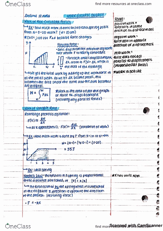 PHYSICS 1D03 Lecture 22: PHYSICS 1D03 - Lecture 19 - Work and Kinetic Energy cover image
