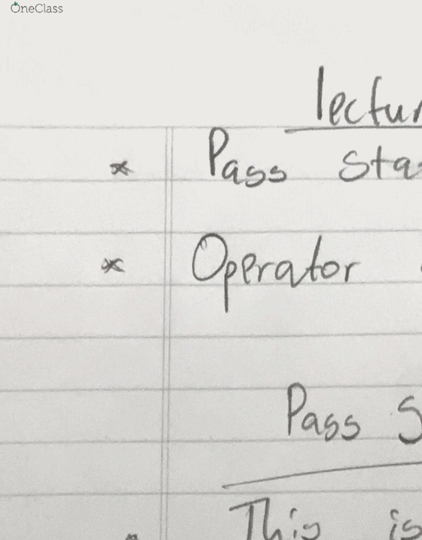 CMPUT174 Lecture 16: Common operators and their operands (Pass statement) cover image