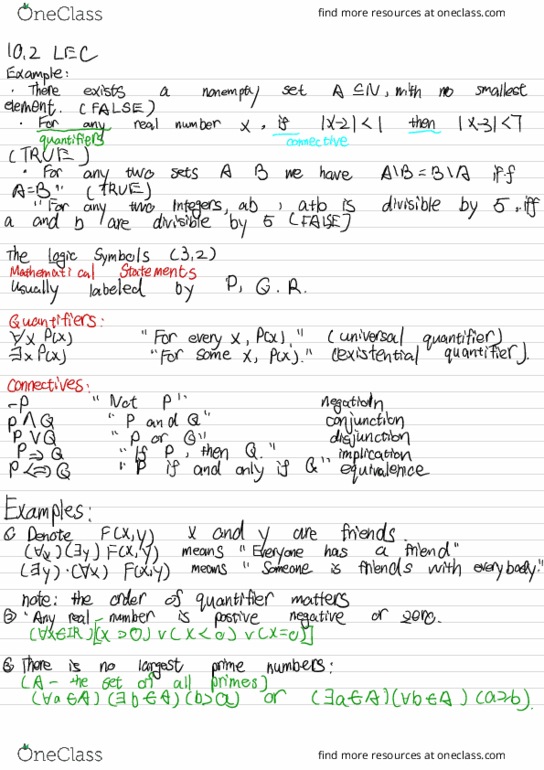 MAT102H5 Lecture Notes - Lecture 12: Thx, If And Only If cover image