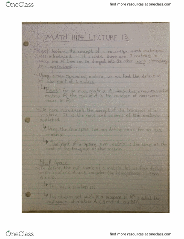 MATH 1104 Lecture Notes - Lecture 13: Free Variables And Bound Variables, Null Character, Ope cover image