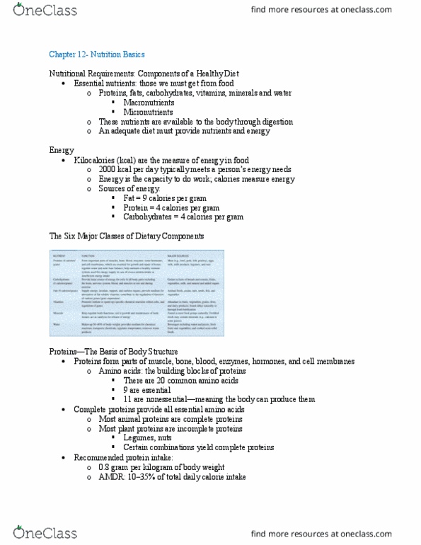 FCSE 3120 Lecture Notes - Lecture 22: Kilogram, Hydrogenation, Trans Fat thumbnail