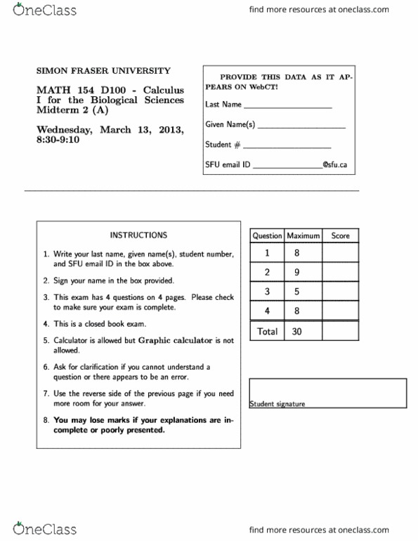 Brain C1000-154 Exam