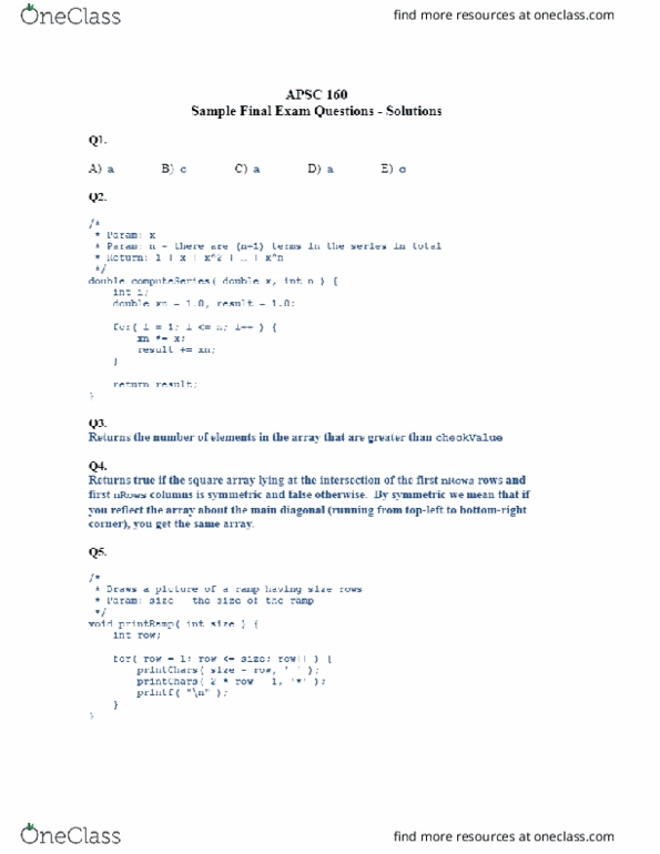 Updated 010-160 Test Cram