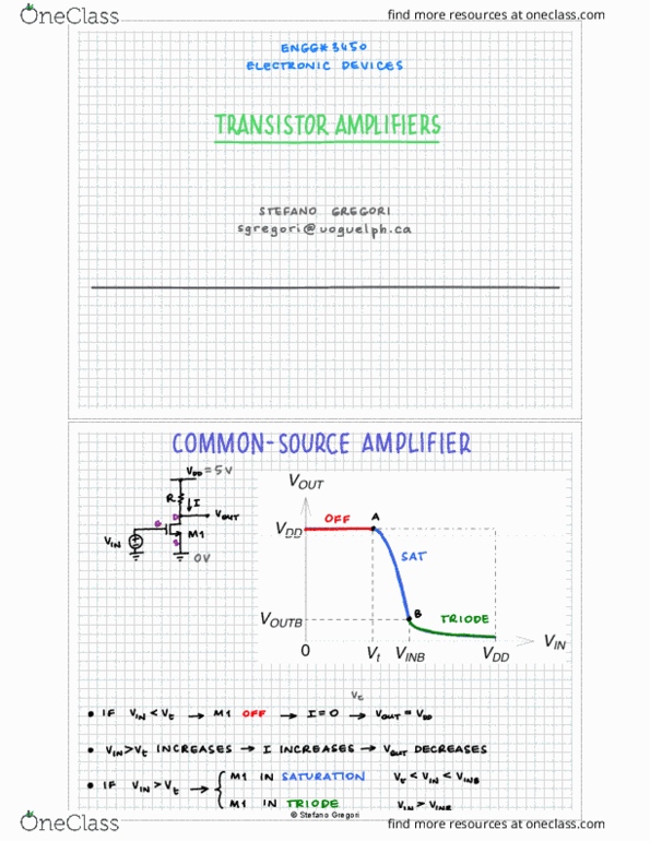 CIS 2910 Lecture 6: l05_transistoramplifiers (3) thumbnail