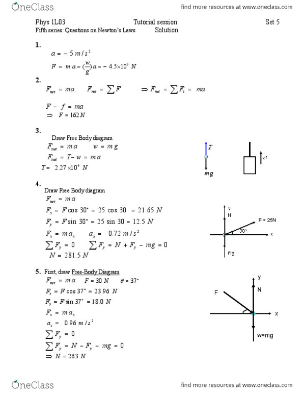 PHYSICS 1L03 Lecture Notes - Coordinate System thumbnail