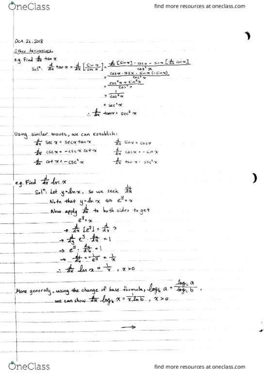 MATH137 Lecture 22: MATH 137 - Lecture 22 (Oct. 26 2018) cover image