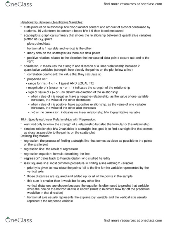 Statistical Sciences 2037A/B Lecture 9: Quantitative Variables thumbnail