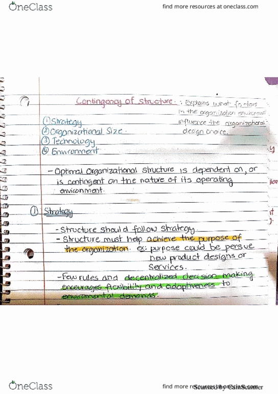 ADMS 1000 Lecture 6: Contingency of Structural and Virtual Organization thumbnail