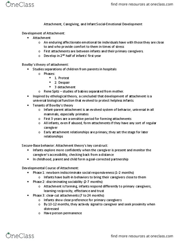 HDF 351 Lecture Notes - Lecture 17: Ethology, Dazed, Mental Model thumbnail