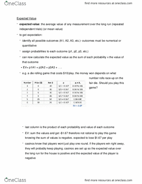 Statistical Sciences 2037A/B Lecture Notes - Lecture 15: Mammography thumbnail