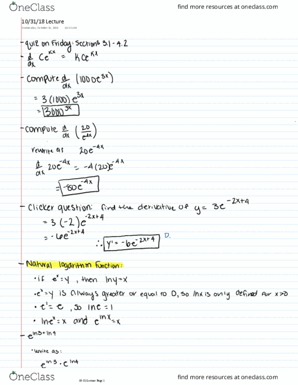 MATH221 Lecture 28: 10-31 Lecture cover image