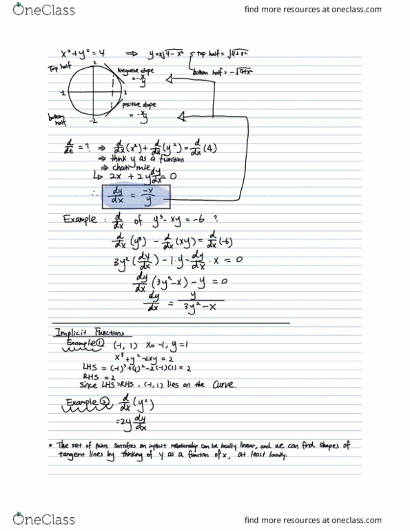 MAT135H1 Lecture 16: Implicit function and linear approximation cover image