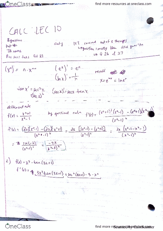 MATA30H3 Lecture 13: calc lec 13 thumbnail