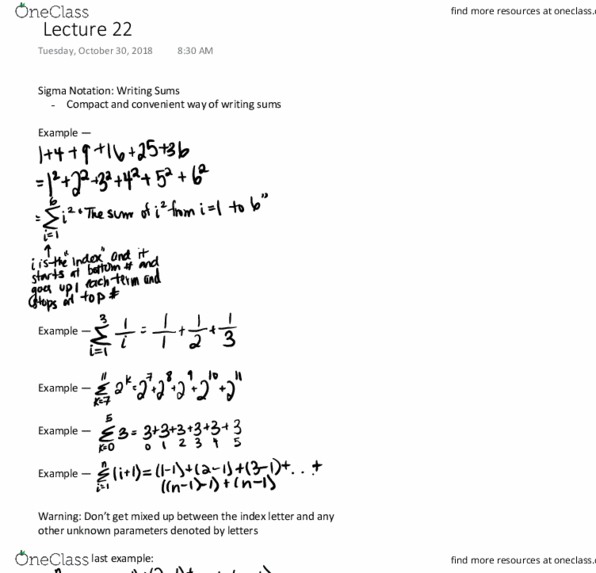 MATH 1ZA3 Lecture 22: Lecture 22 cover image