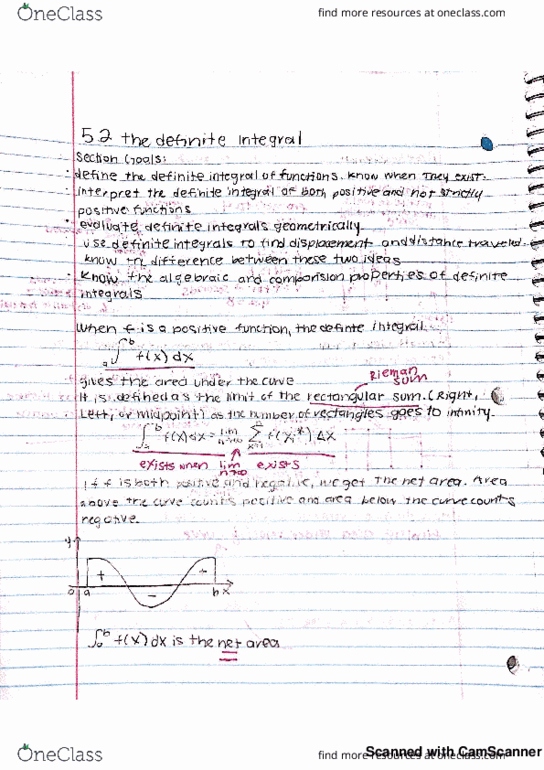 MATH 1131Q Lecture 31: 5.2 cover image