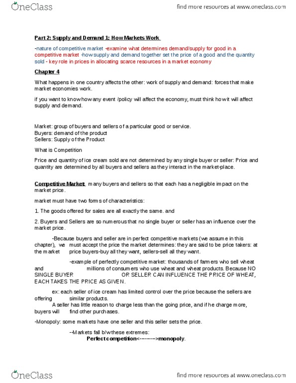 ADM 1340 Chapter Notes - Chapter 4: Shortage, Economic Equilibrium, Happy Hour thumbnail