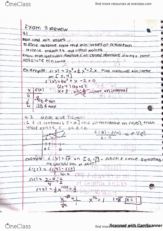 MATH 1131Q Lecture 33: exam 3 review part 1 cover image