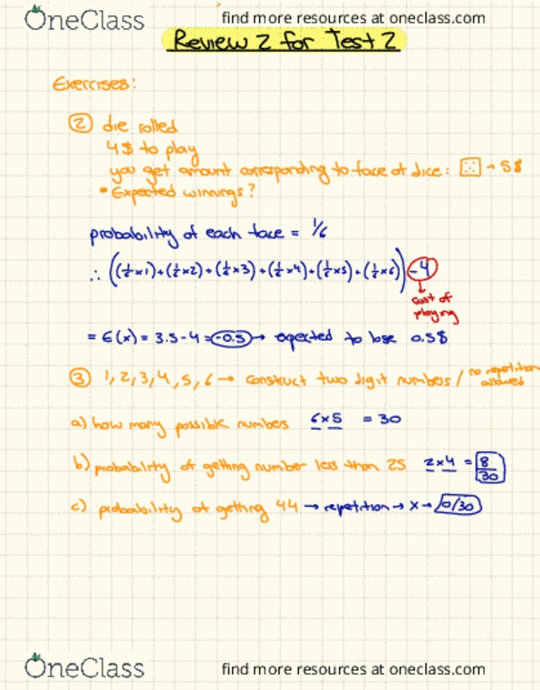 MATH 1108 Lecture 21: Math finite notes - Lecture 21 cover image