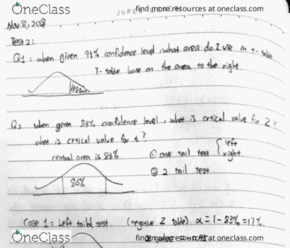 MATH 1P98 Lecture 28: Review (test 2) cover image