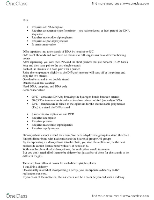 BIO SCI 97 Lecture Notes - Lecture 3: Central Dogma Of Molecular Biology, Transfer Rna, Ibm 7090 thumbnail