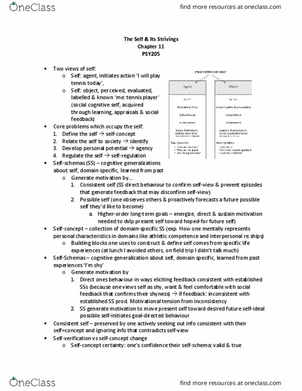 PSY205 Chapter Notes - Chapter 11: Relate, Milkshake, Identity Formation thumbnail