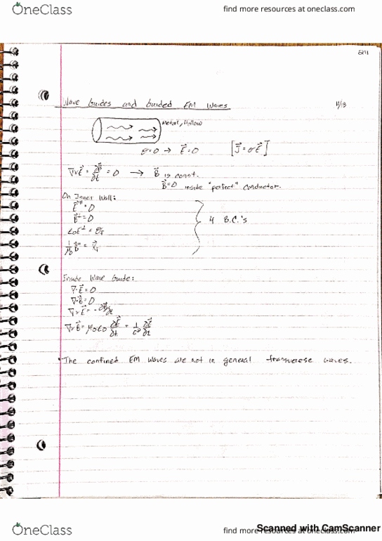 PHYS 704 Lecture 30: (Nov13) -- Chapters 9 Electromagnetic Waves -- Griffiths Electrodynamics (4E) thumbnail