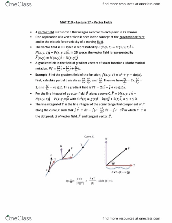 MAT 21D Lecture Notes - Lecture 17: 2D Computer Graphics, Mathematical Notation, Dot Product thumbnail