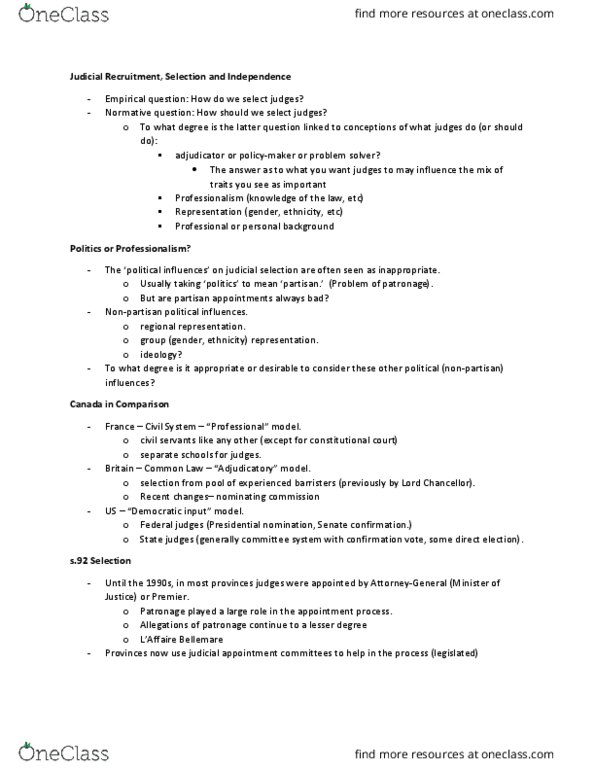 POLS 3130 Lecture Notes - Lecture 10: Trial Division thumbnail