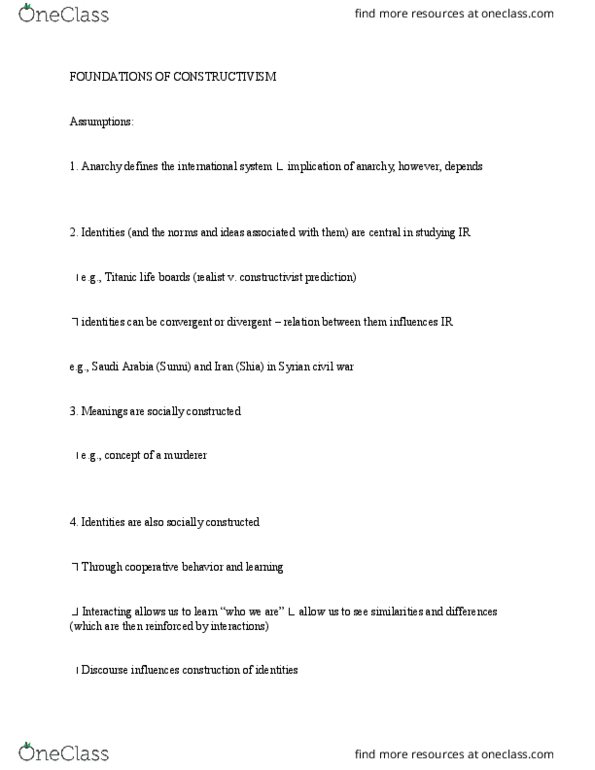 POL 3 Lecture Notes - Lecture 6: Syrian Civil War, Soft Power thumbnail