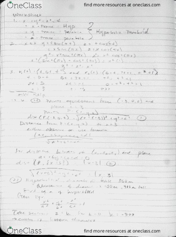 MATH 126 Lecture Notes - Lecture 6: Horse Length thumbnail