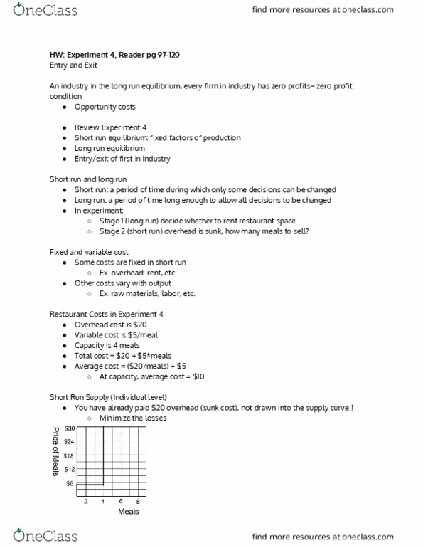 ECON 1 Lecture Notes - Lecture 19: Sunk Costs, Variable Cost, Opportunity Cost thumbnail