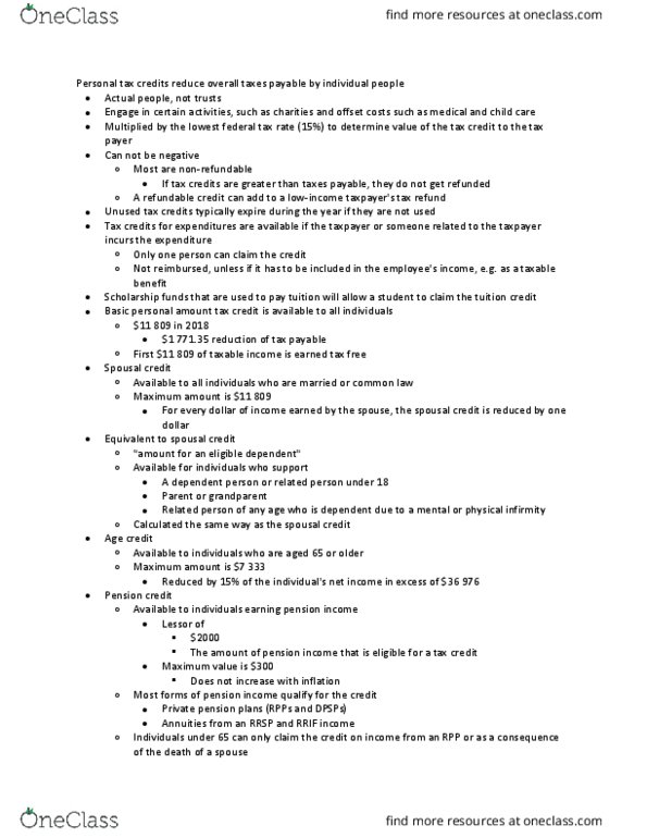 AFM202 Lecture Notes - Lecture 8: Pension Credit, Glasses, Medical Equipment thumbnail