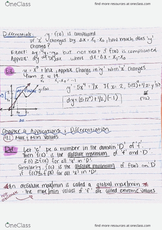 MATH 2A Lecture Notes - Lecture 23: Maxima And Minima, Minimax cover image