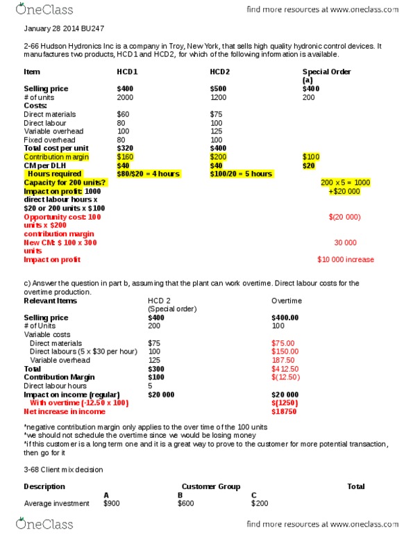 BU247 Lecture Notes - Disposable And Discretionary Income, Troy, New York, Hydronics thumbnail