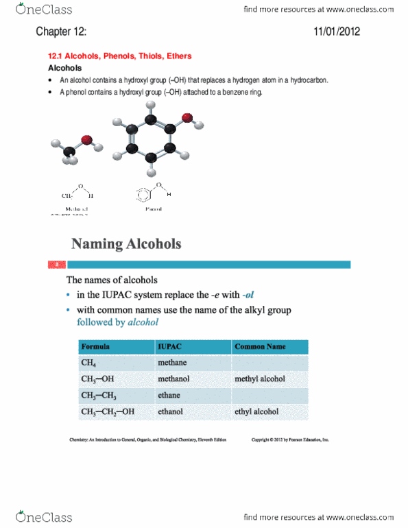 CHEM1161 Lecture Notes - Diethyl Ether, Ketone, Butyraldehyde thumbnail