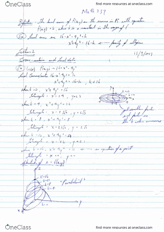 MATH237 Lecture 2: MATH237 Lecture Notes 2 thumbnail