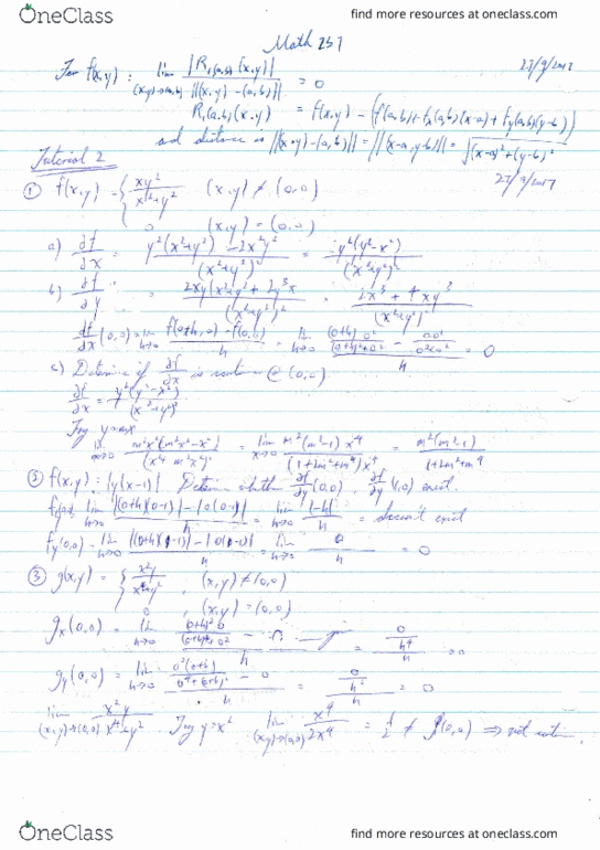 MATH237 Lecture Notes - Lecture 16: Fax thumbnail