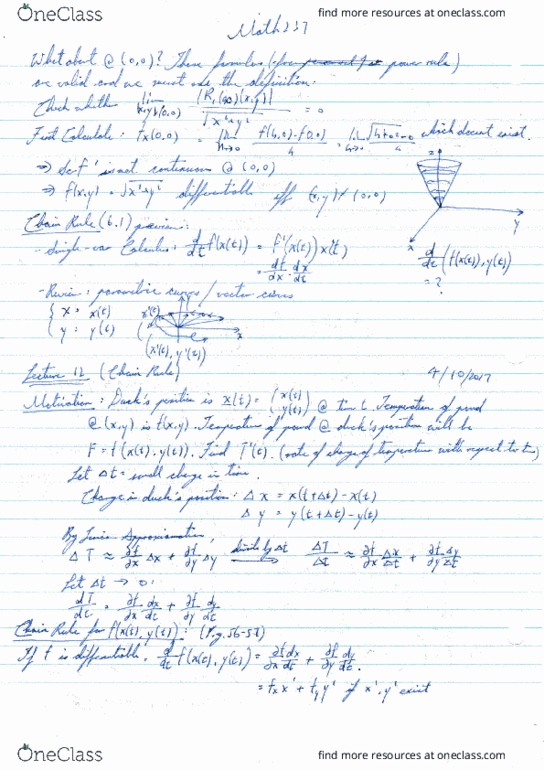 MATH237 Lecture 20: MATH237 Lecture Notes 20 thumbnail