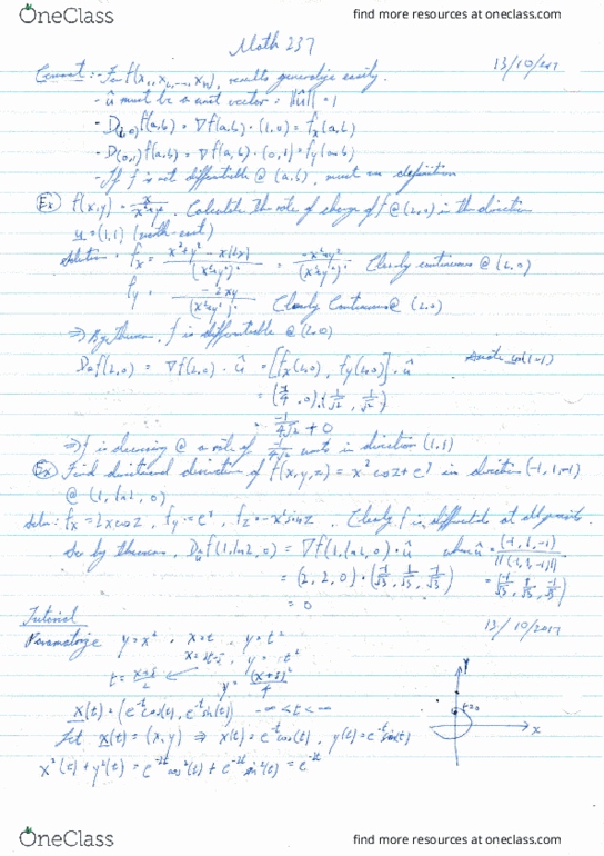 MATH237 Lecture 24: MATH237 Lecture Notes 24 thumbnail