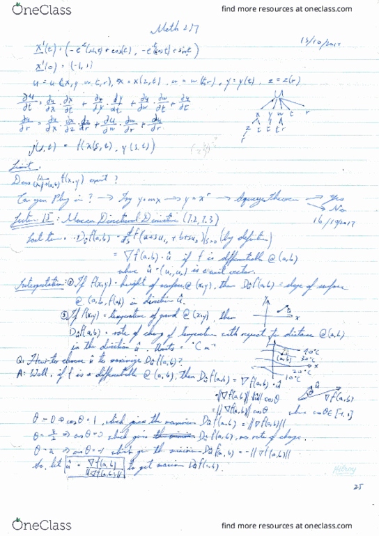 MATH237 Lecture 25: MATH237 Lecture Notes 25 thumbnail