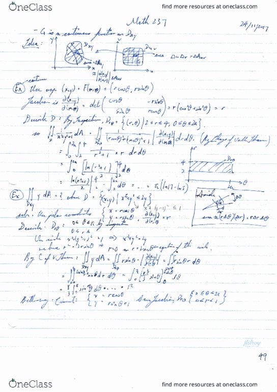 MATH237 Lecture 49: MATH237 Lecture Notes 49 thumbnail